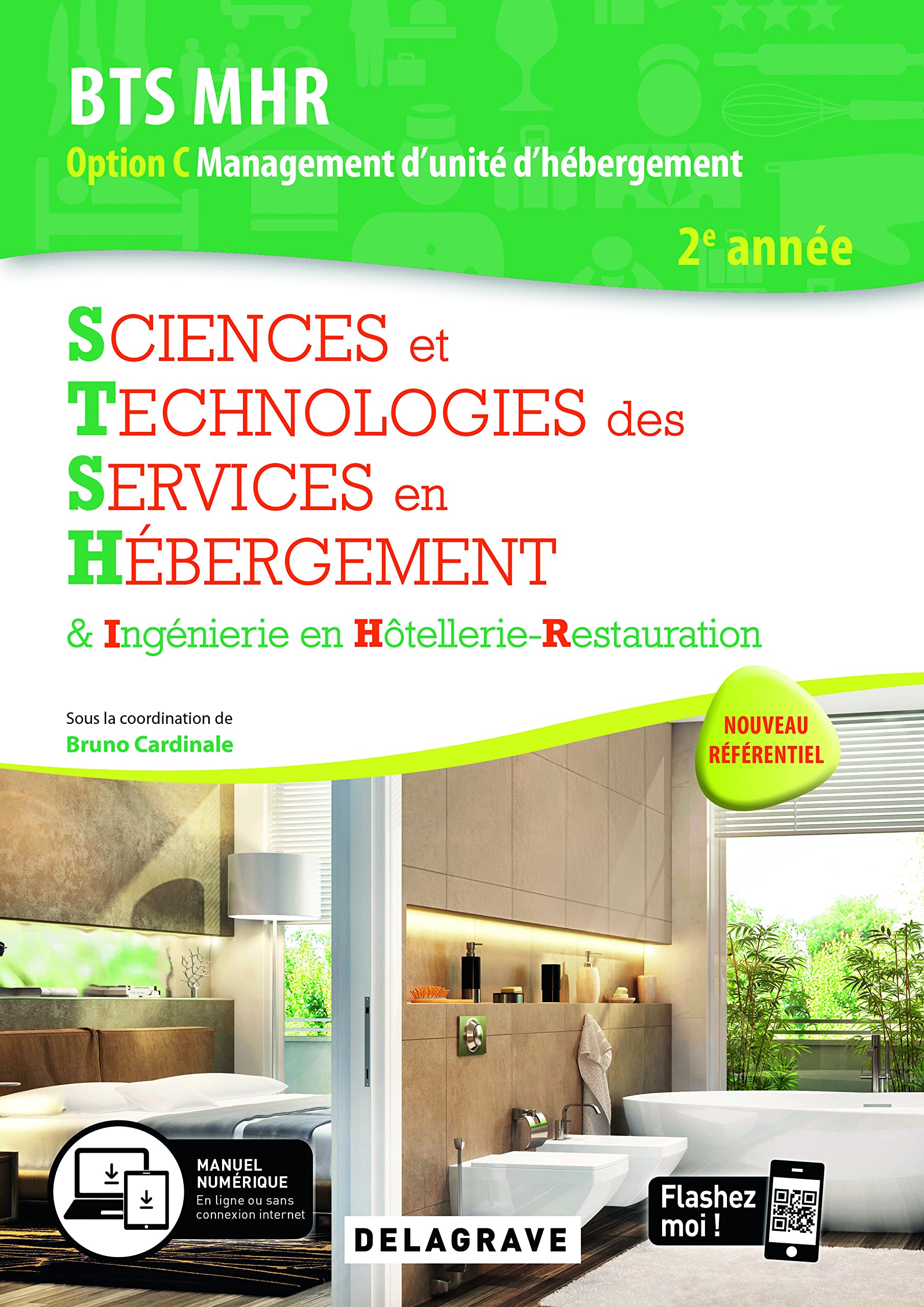 Sciences et Technologies des services en hébergement 2e année BTS MHR (2020) -: Pochette élève Books