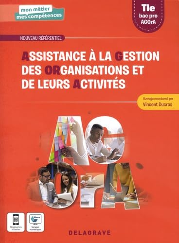 Mon métier, mes compétences - Assistance à la gestion des organisations et de leurs activités (AGOrA) Tle Bac Pro (2022) - Pochette élève Professional & Reference Books