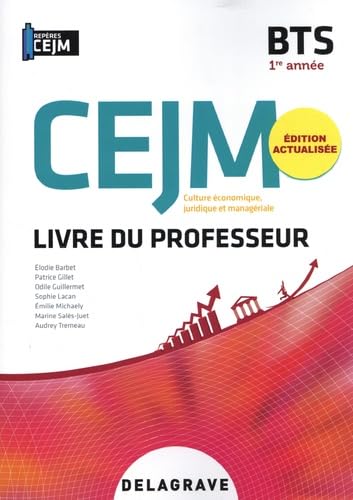 Repères - Culture économique, juridique et managériale (CEJM) 1re année BTS (2022) - Pochette - Livre du professeur Books