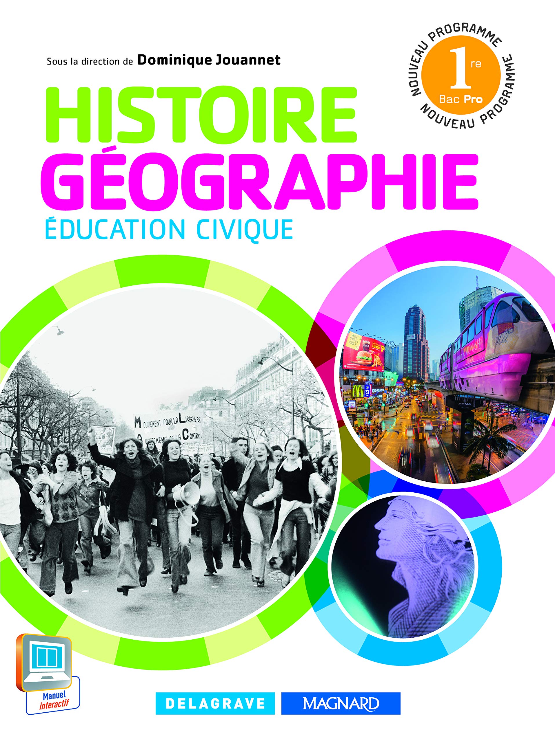 Histoire Géographie Education civique 1re Bac Pro - Manuel élève book
