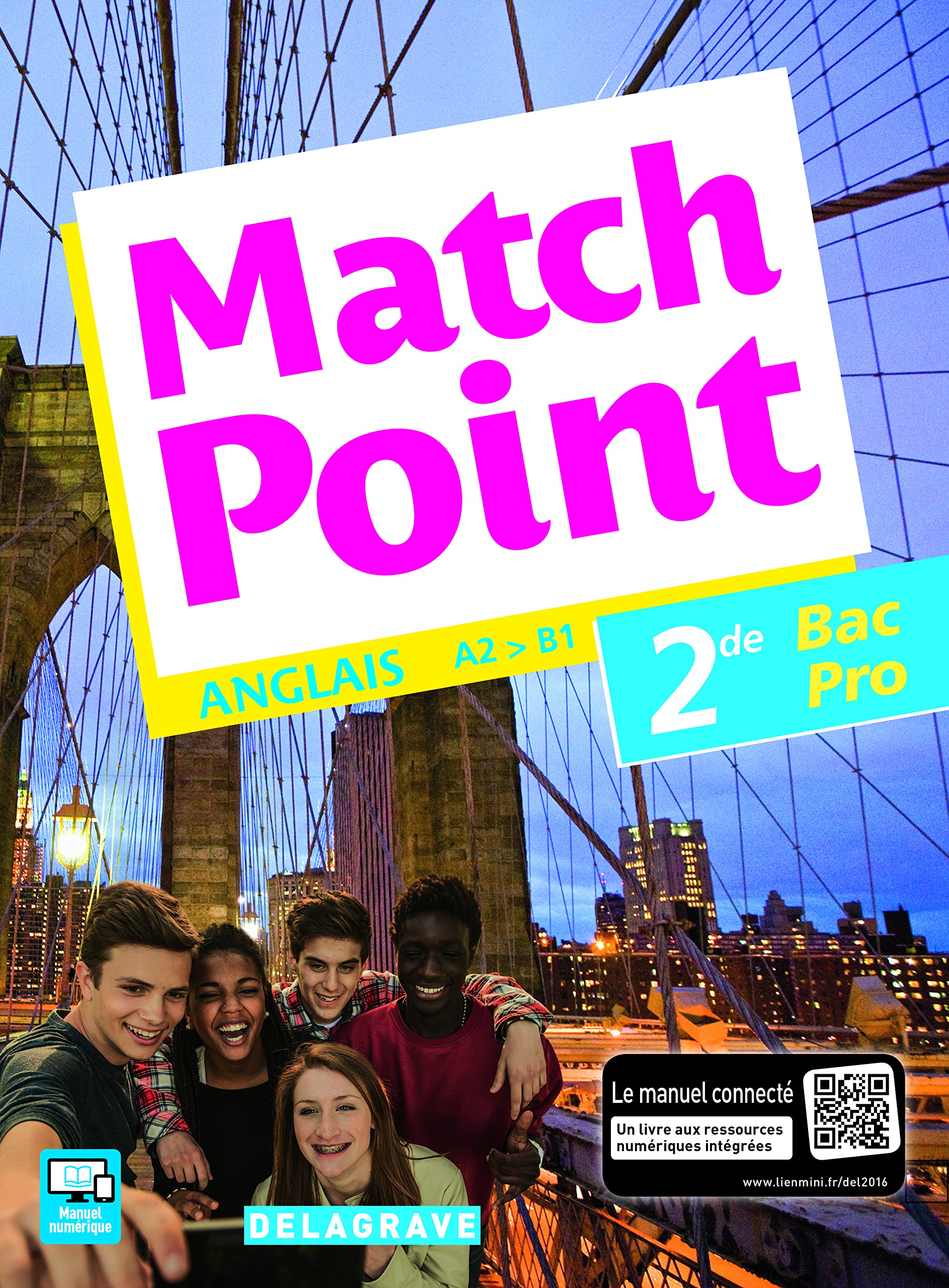Match Point 2de Bac Pro (2016) - Pochette élève: Anglais Professional & Reference Books