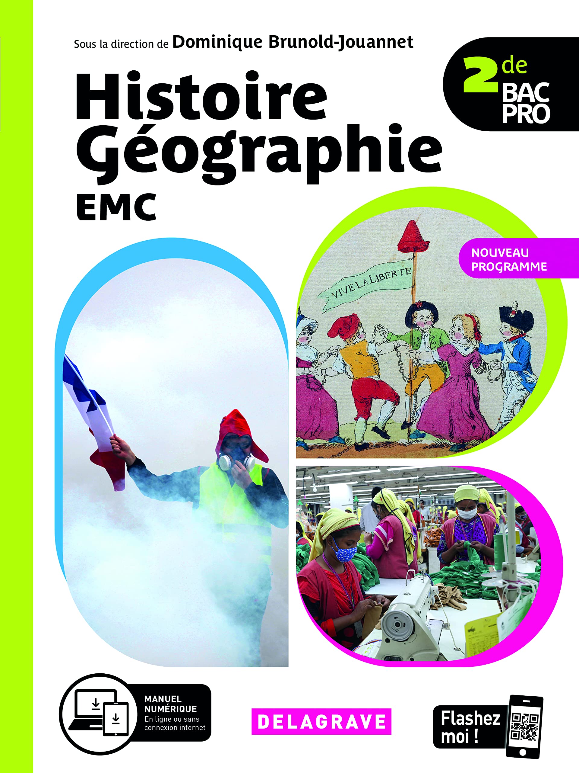 Histoire Géographie EMC 2de Bac Pro (2020) - Manuel élève Professional & Reference Books