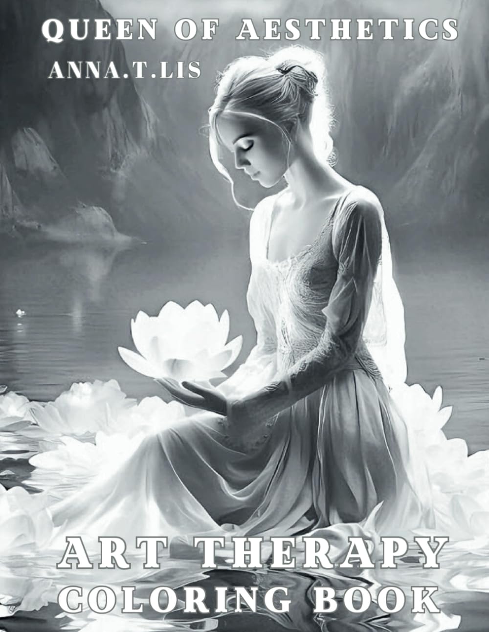 Queen of Aesthetics: Art Therapy Coloring Book for Adults, Women,Teens ,Relax and Calm Your Mind and Stress Relief and Anxiety, Easy Releving and ... Images with Charming Portraits, book
