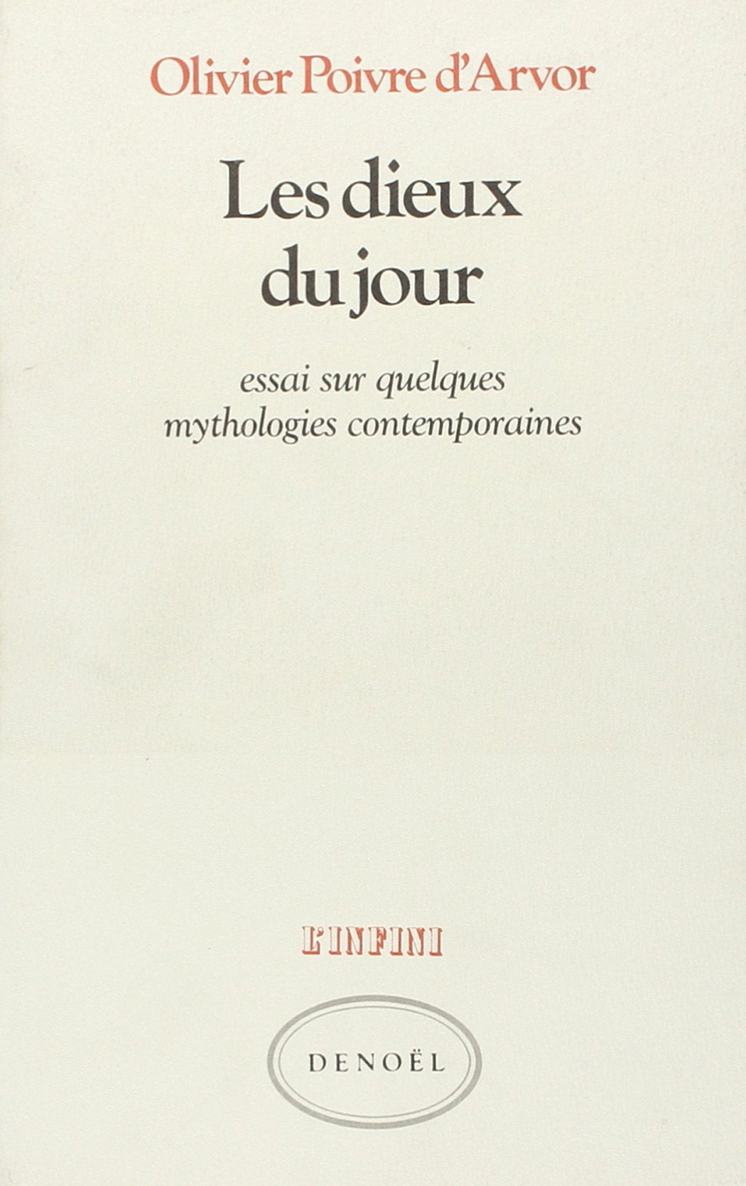 Les dieux du jour book