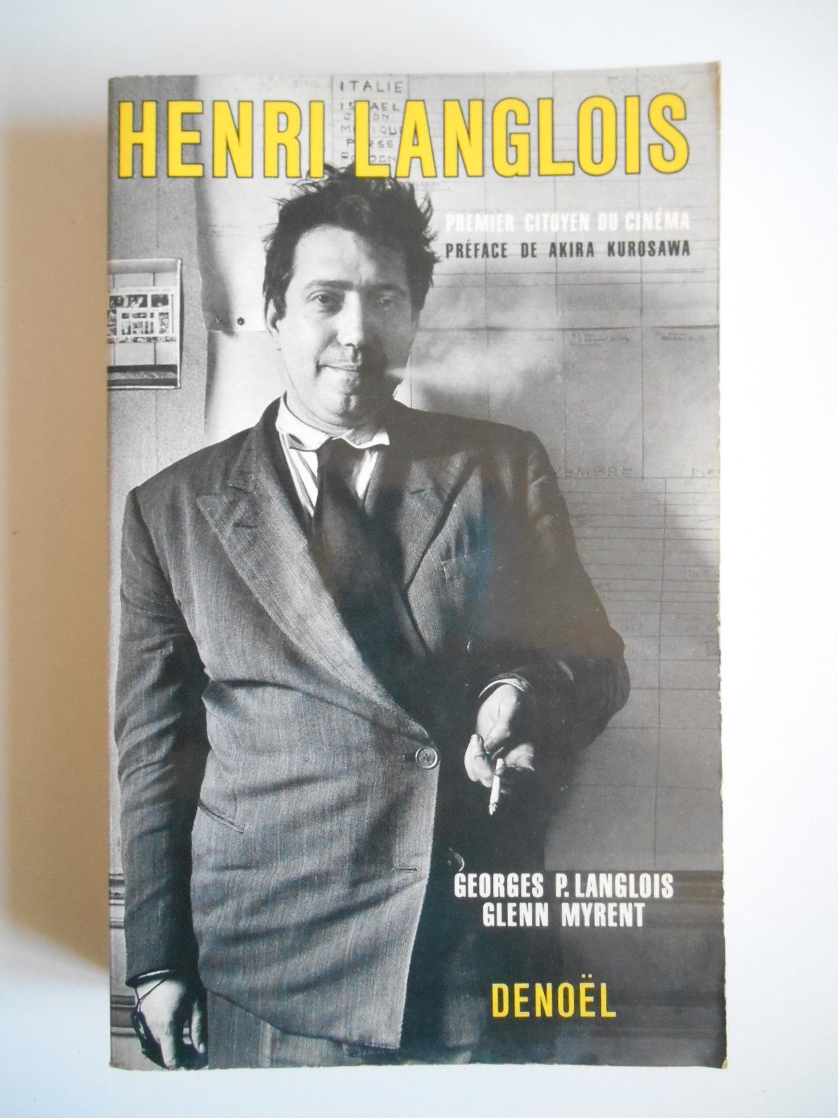 HENRI LANGLOIS: PREMIER CITOYEN DU CINEMA Essays & Short Stories