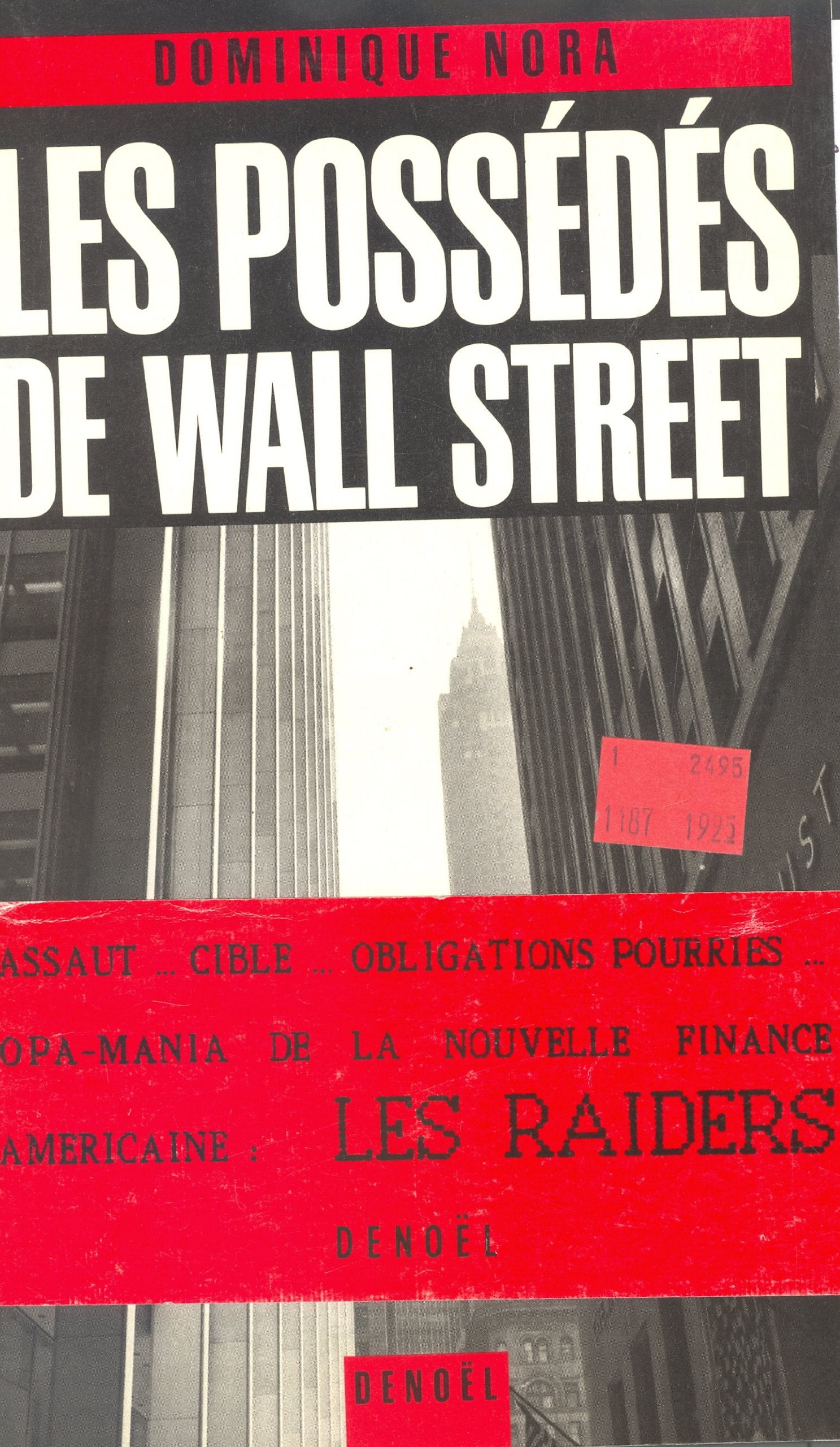 Les Possédés de Wall Street Essays & Short Stories