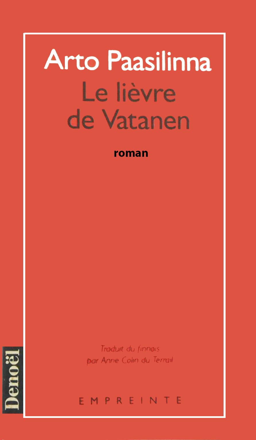 LE LIEVRE DE VATANEN Contemporary literature
