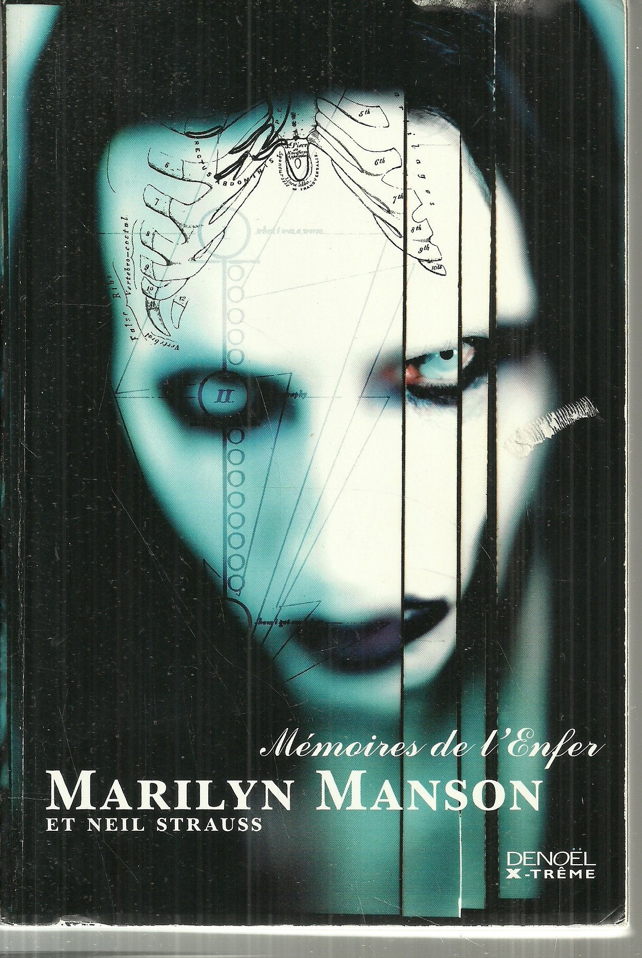 Mémoires de l'Enfer, Marilyn Manson et Neil Strauss book