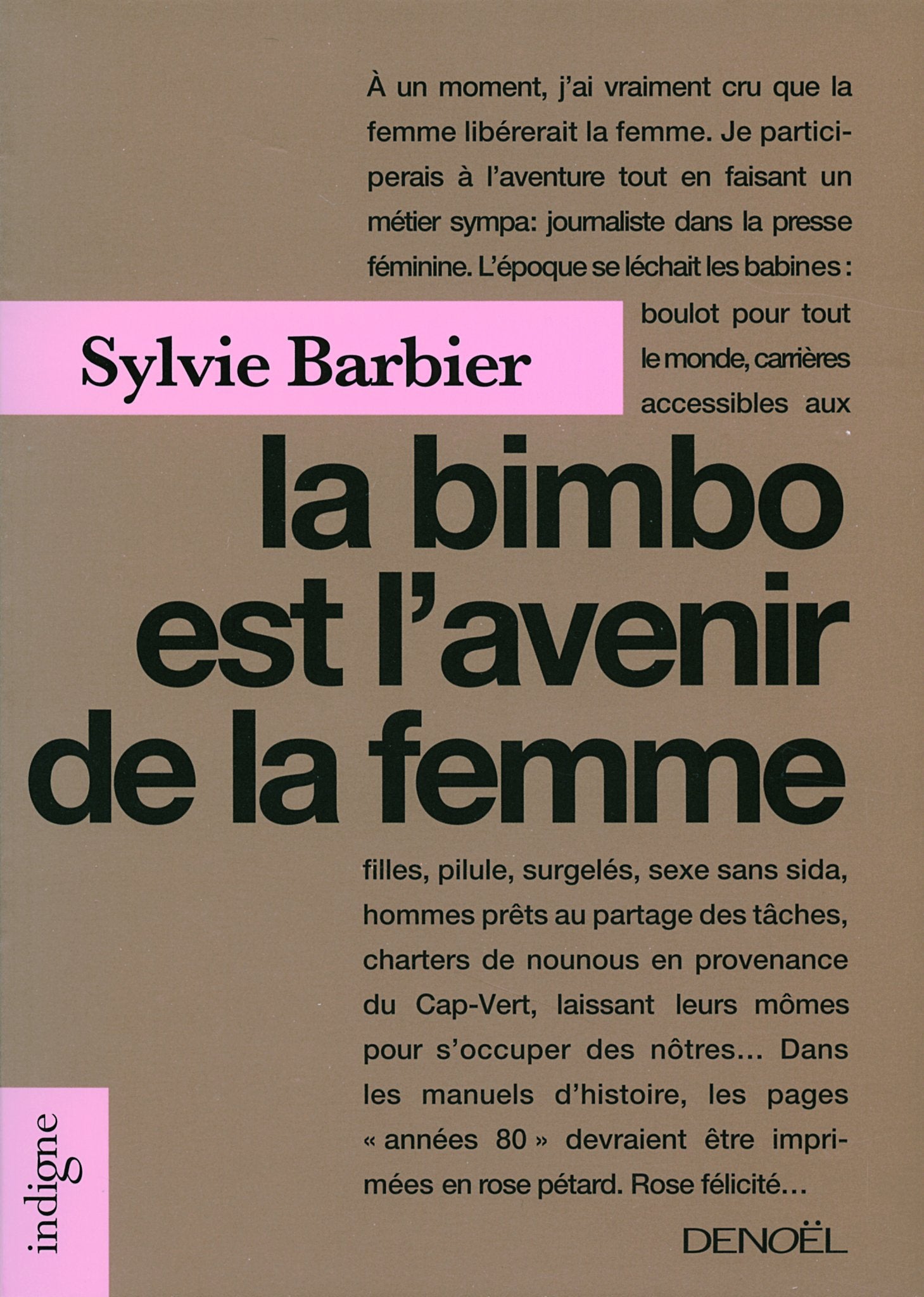 La bimbo est l'avenir de la femme book