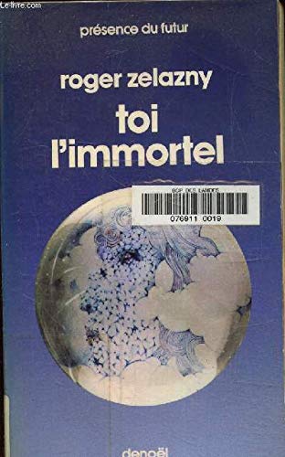 Product Image: Toi l'immortel