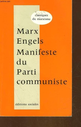 Manifeste du parti communiste et prefaces du "manifeste" book