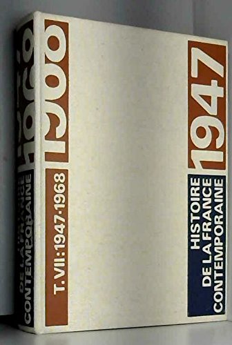Histoire de la France contemporaine book