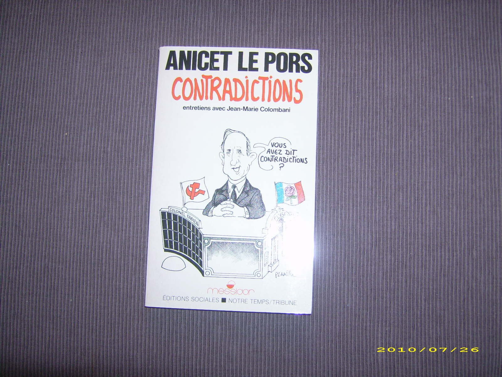 Contradictions : vous avez dit contradictions ? Entretiens avec Jean-Marie Colombani book