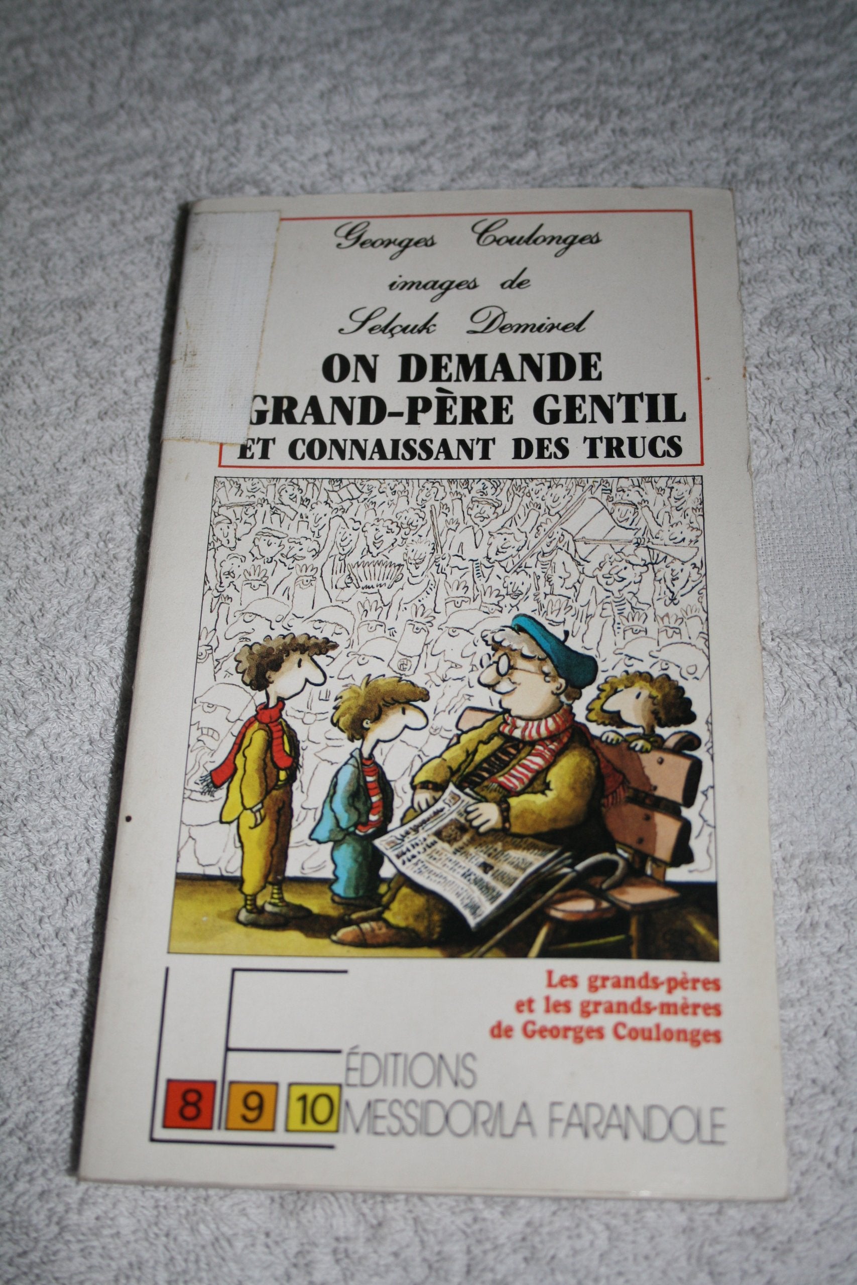 On demande grand-père gentil et connaissant des trucs book