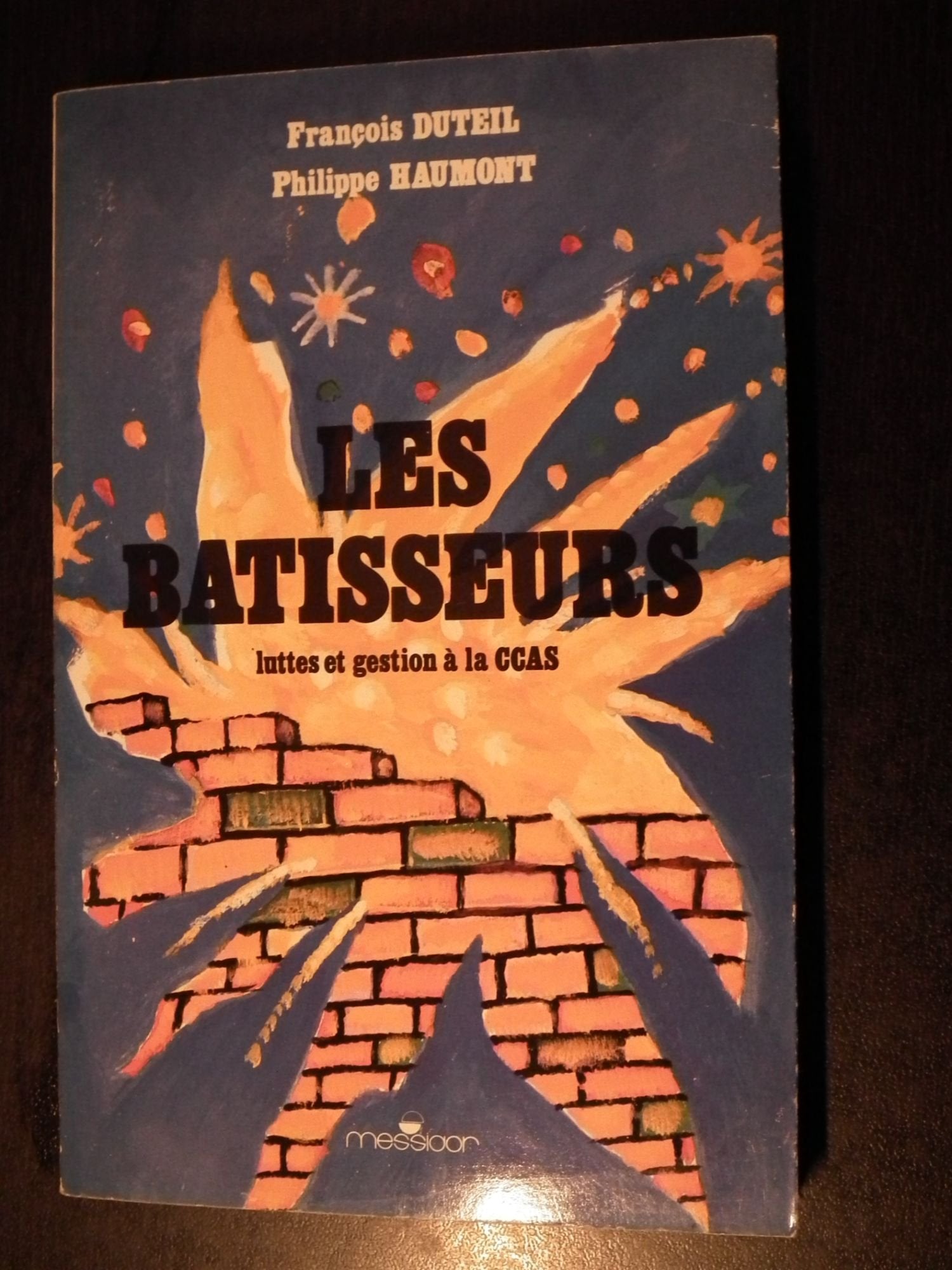 Les bâtisseurs : Luttes et gestion à la CCAS (Caisse Centrale d'Activités Sociales] book