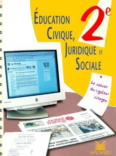 Education civique, juridique et sociale, 2nde book