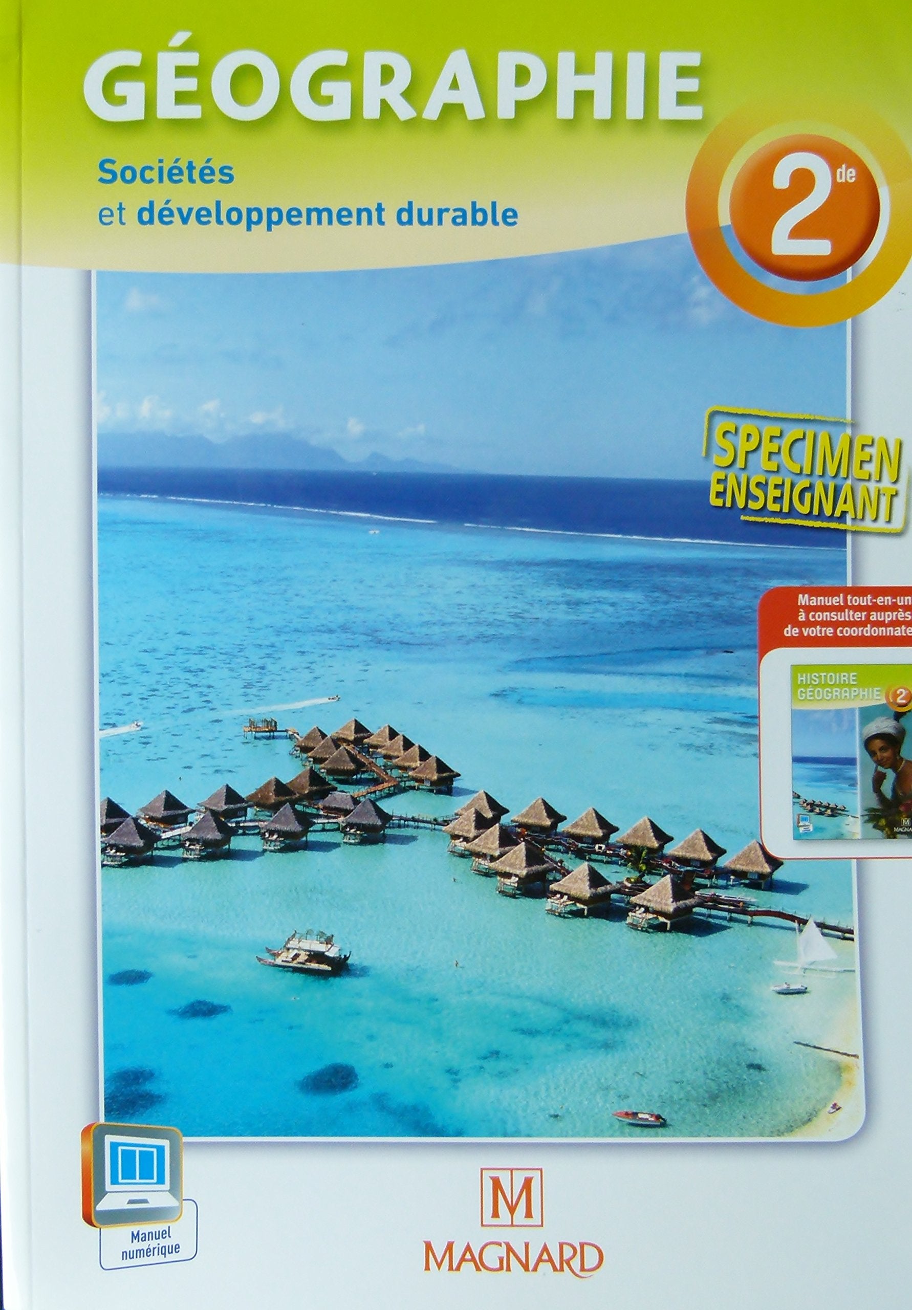 GEOGRAPHIE 2DE - Sociétés et développement durable book