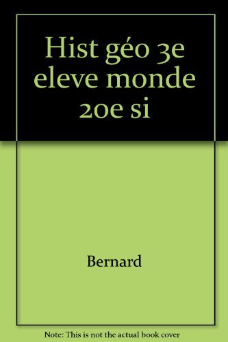 Le Monde du XXe siècle : classe de 3e : introduction aux sciences humaines par l'histoire et la géographie book