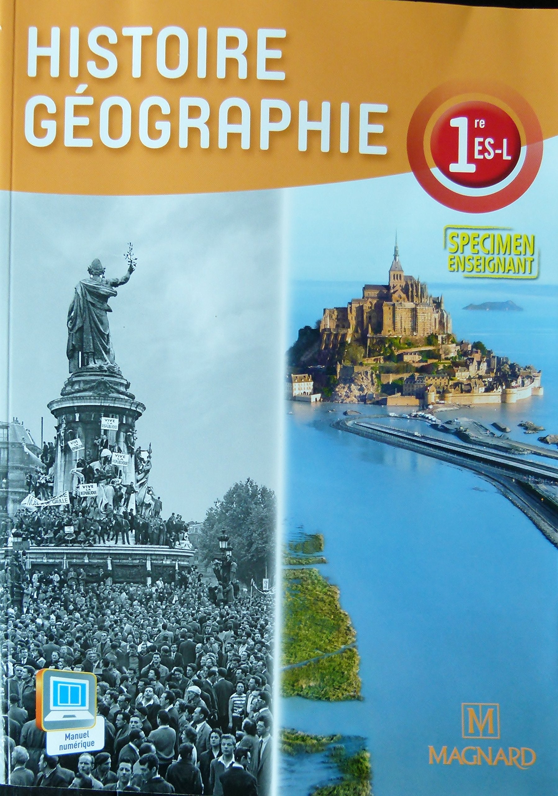 HISTOIRE - GEOGRAPHIE 1ERE ES-L Books