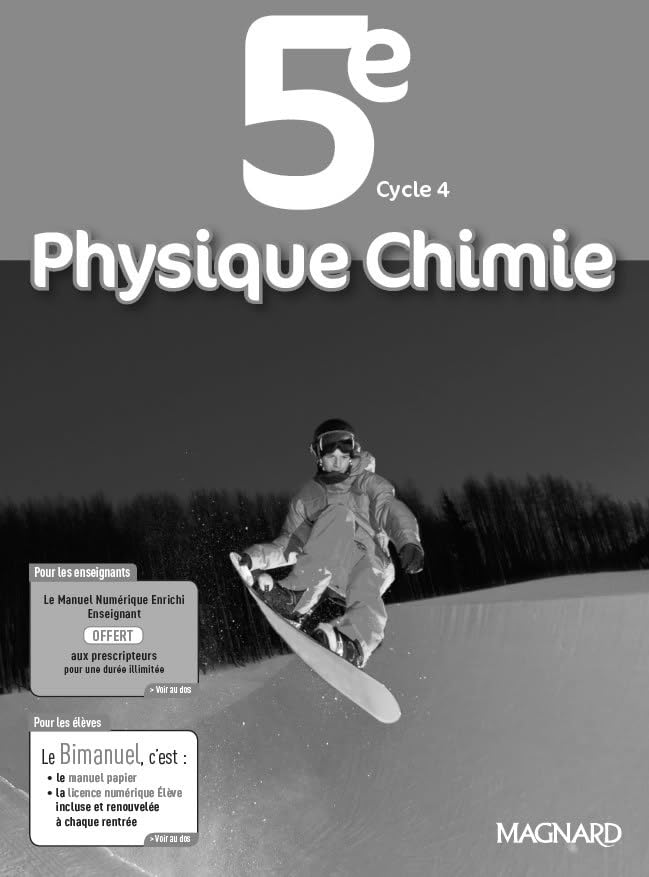 Physique-Chimie 5e (2017) - Livre du professeur Professional & Reference Books