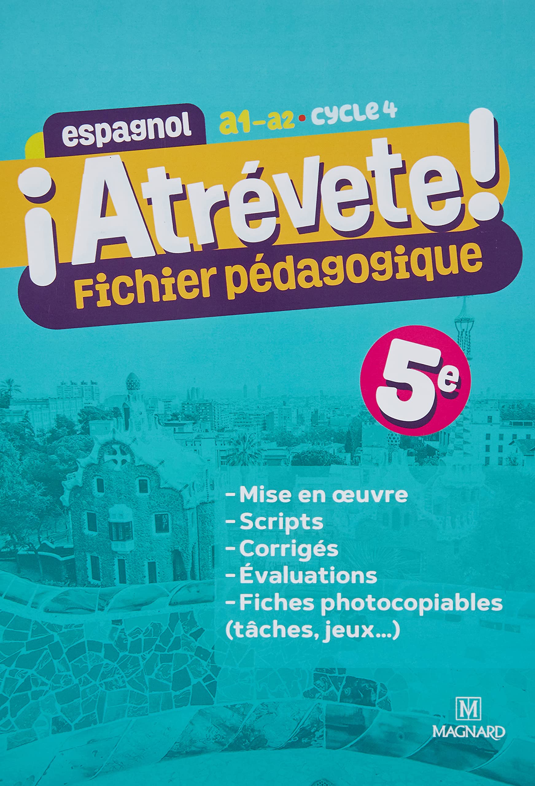 ¡Atrévete! Espagnol 5e (2022) - Fichier pédagogique book