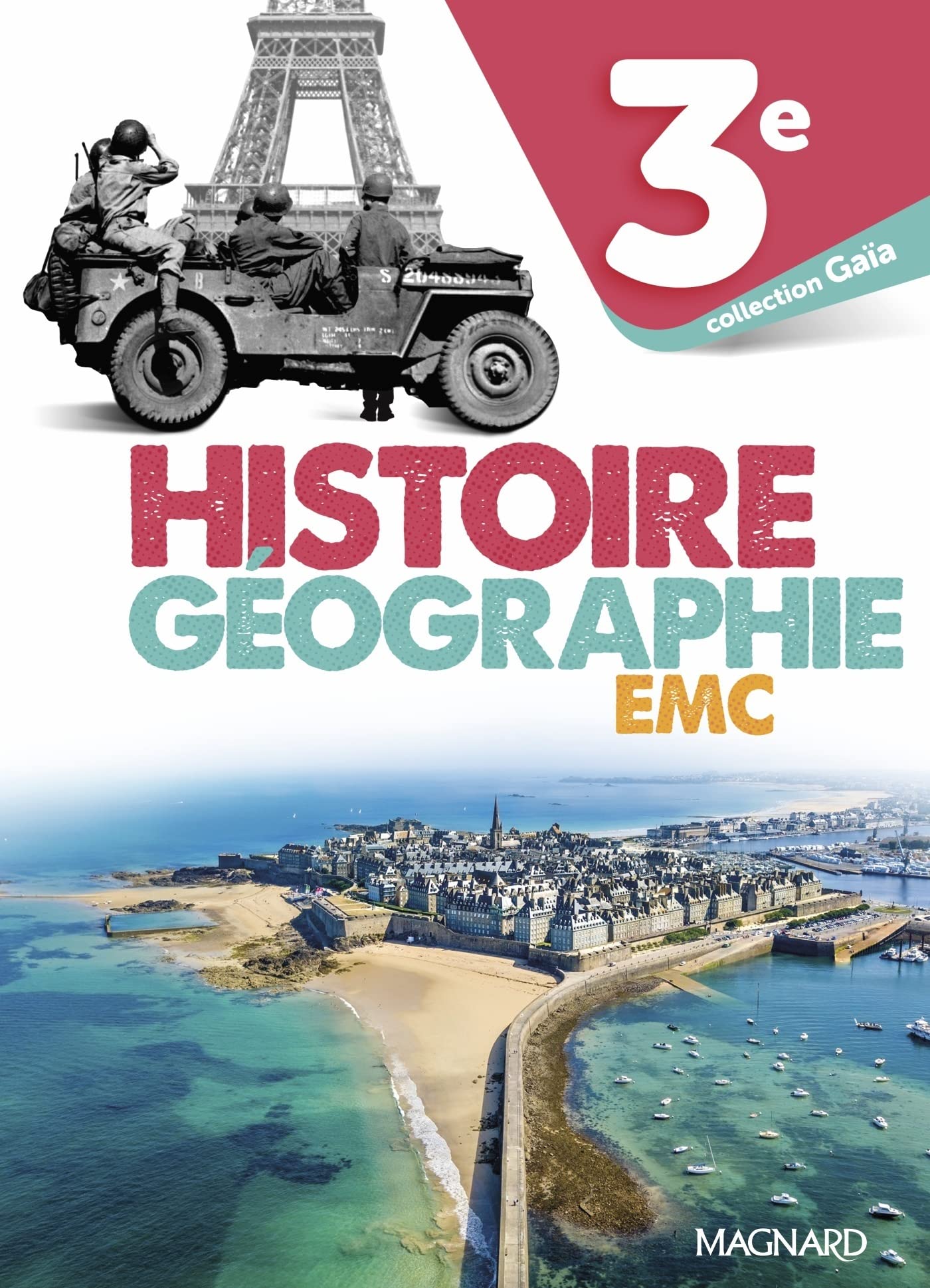 Histoire-Géographie EMC Gaïa 3e (2021) – Manuel élève Professional & Reference Books
