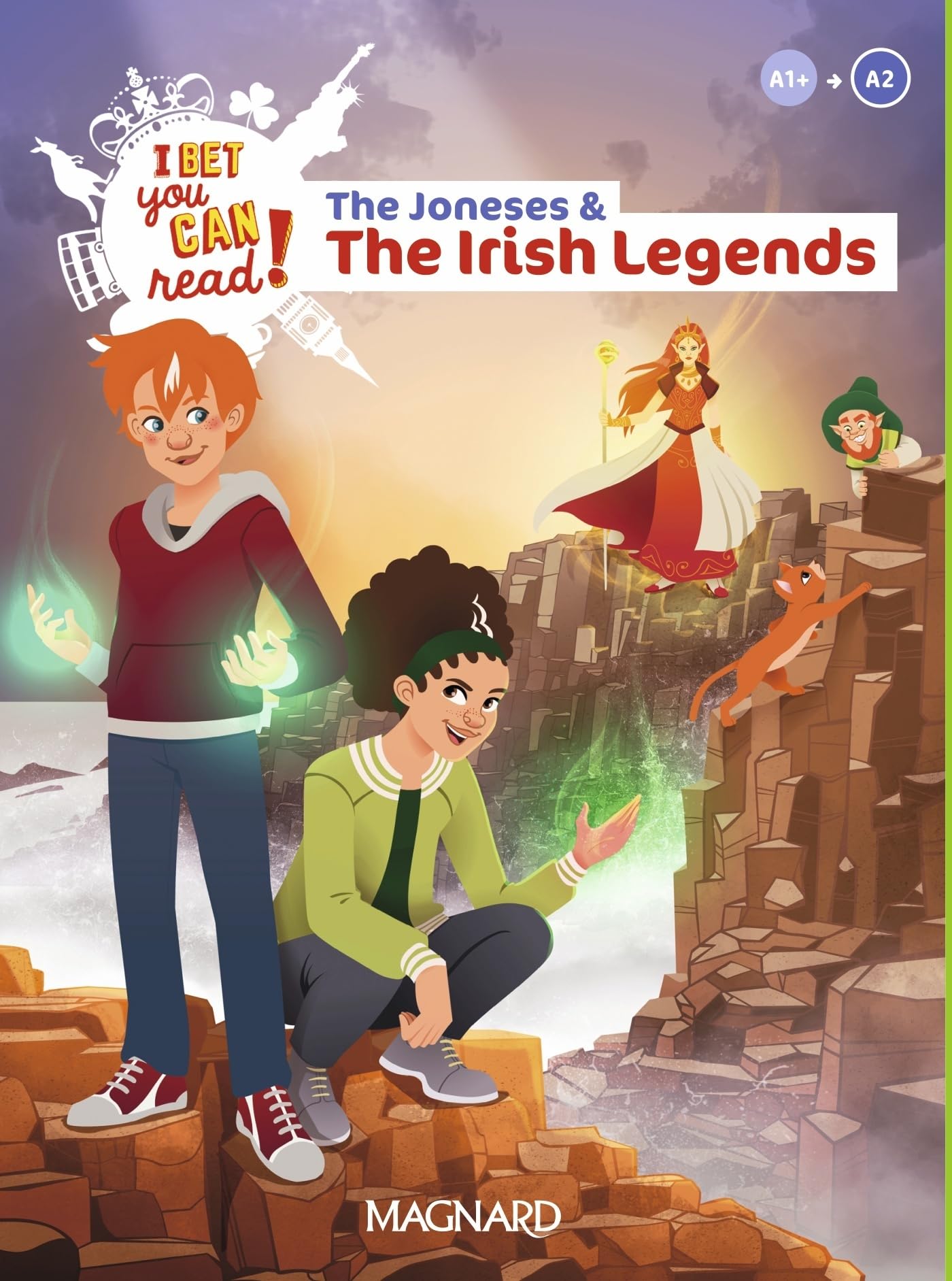 The Joneses & The Irish Legends - Lecture A2 Anglais – I Bet You Can Read Foreign Languages ​​& Dictionaries