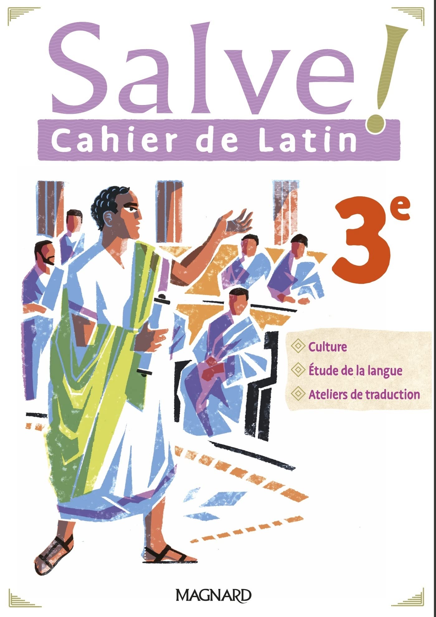 Salve ! 3e (2023) - Cahier de latin book