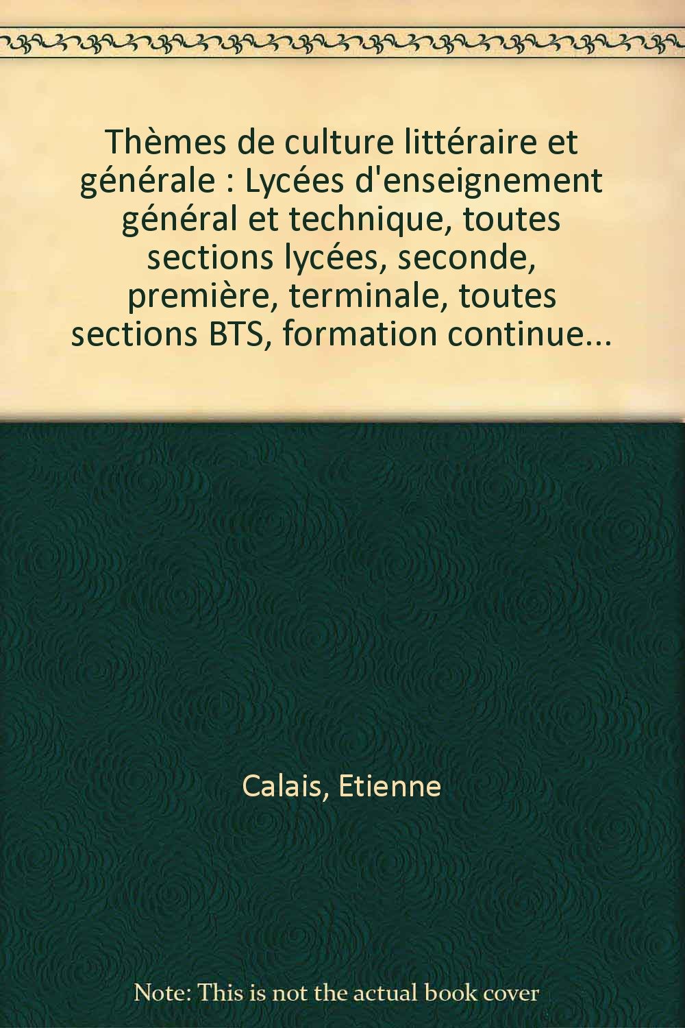 Organibac Français, numéro 2 : Thèmes de Culture Générale et Littérature book