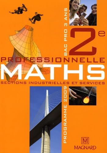 Mathématiques 2e Bac Pro 3 ans (2009) - Manuel élève book