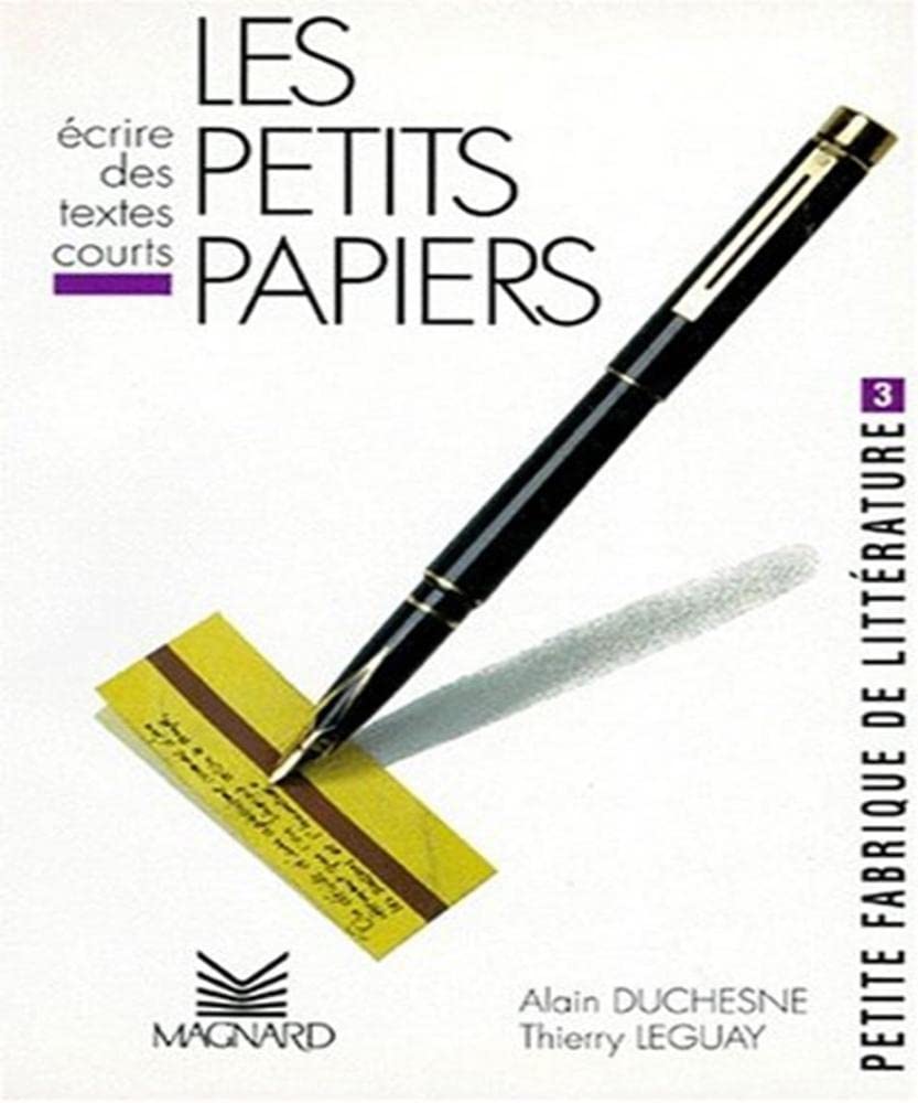 Les Petits papiers : écrire des textes courts Books