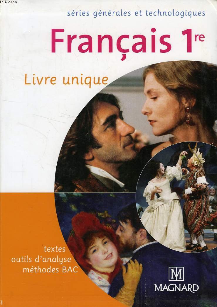 Français 1e séries générales et technologiques book