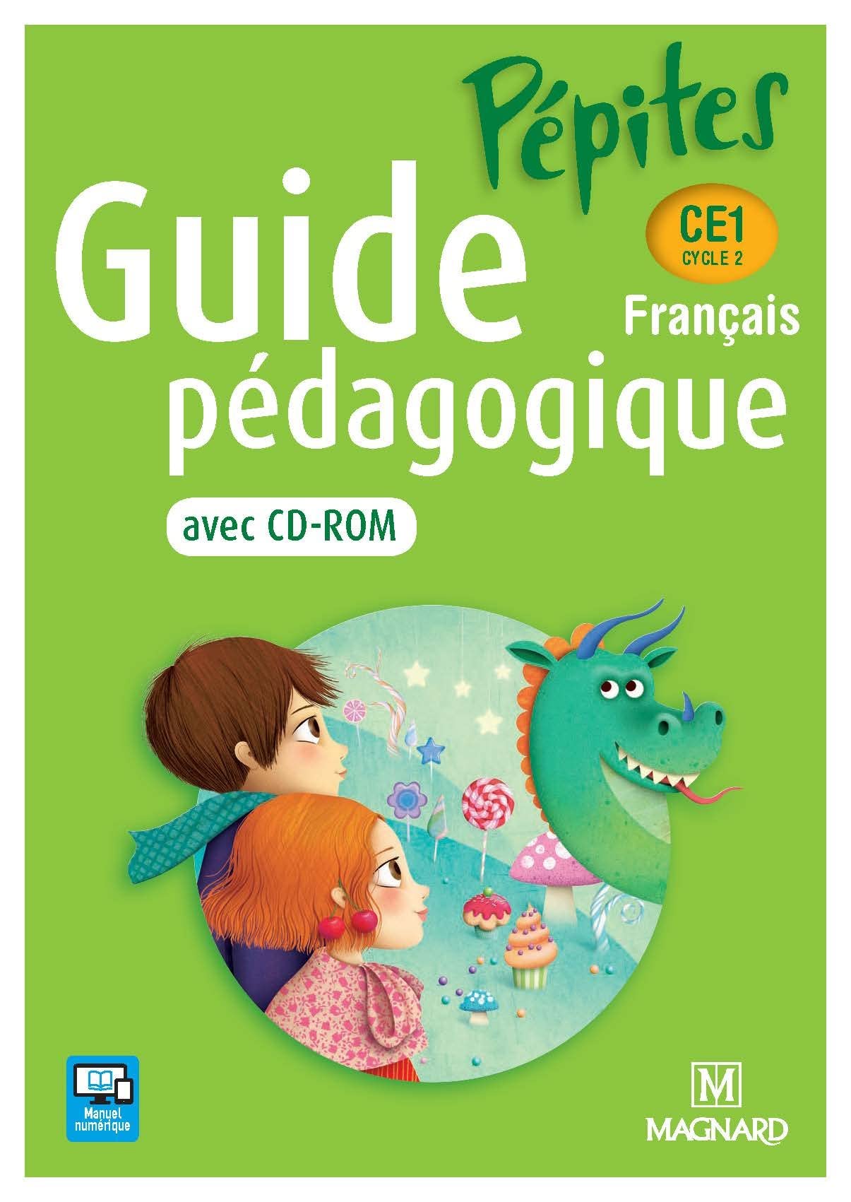 Pépites Français CE1 (2017) - Banque de ressources sur CD-Rom avec guide pédagogique papier book