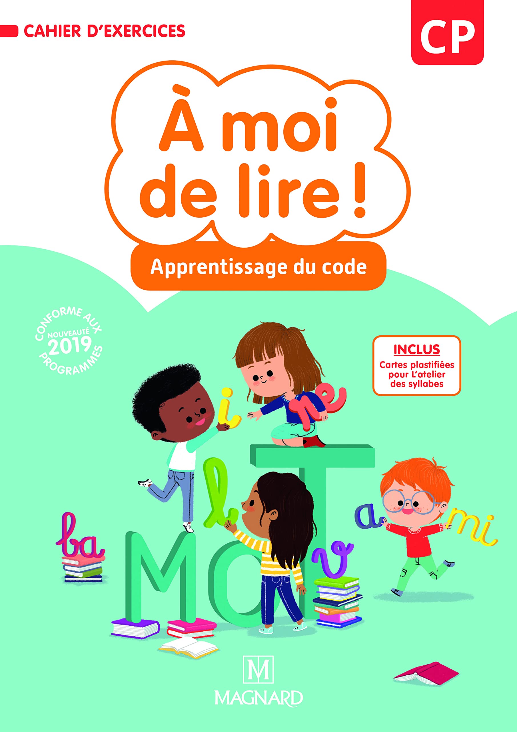 À moi de lire ! CP (2019) - Cahier d'apprentissage de code book