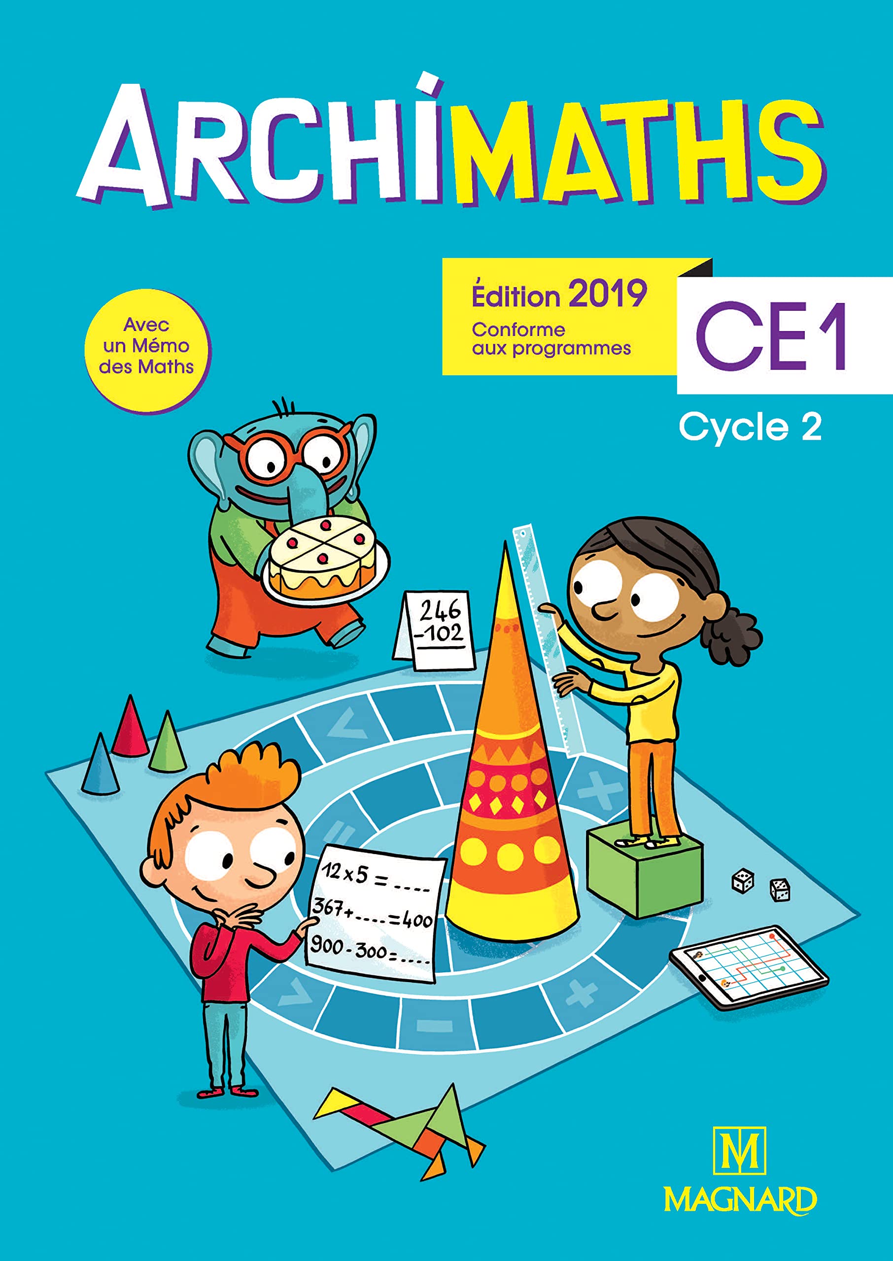 Archimaths CE1 (2019) - Fichier de l'élève + Mémo des maths book