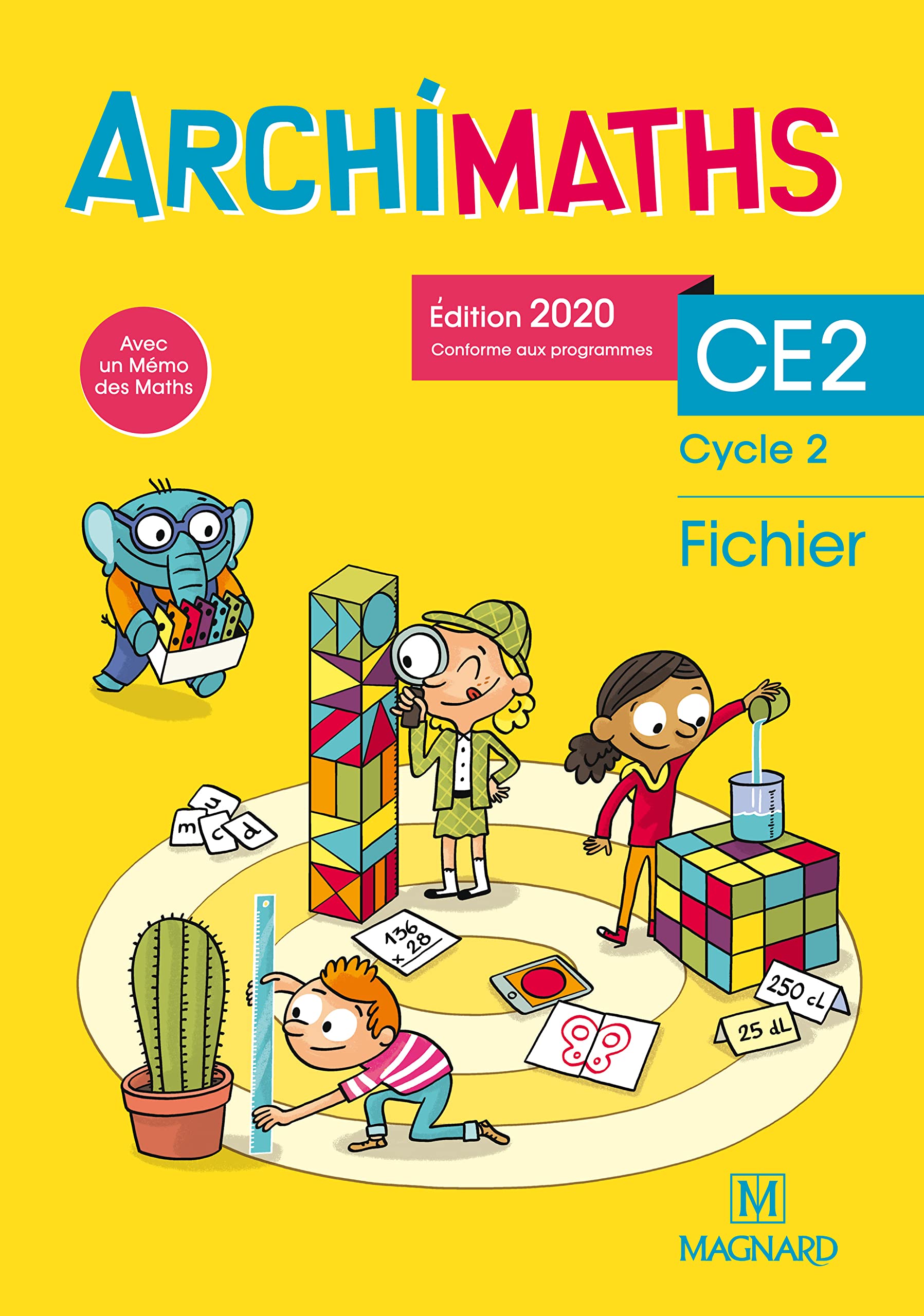 Archimaths CE2 (2020) - Fichier de l'élève + Mémo des maths book