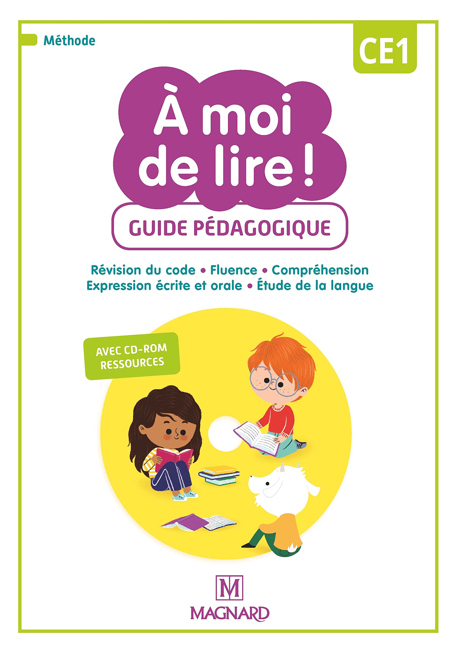 À moi de lire ! CE1 (2021) - Banque de ressources du fichier sur CD-Rom avec guide pédagogique papier Professional & Reference Books