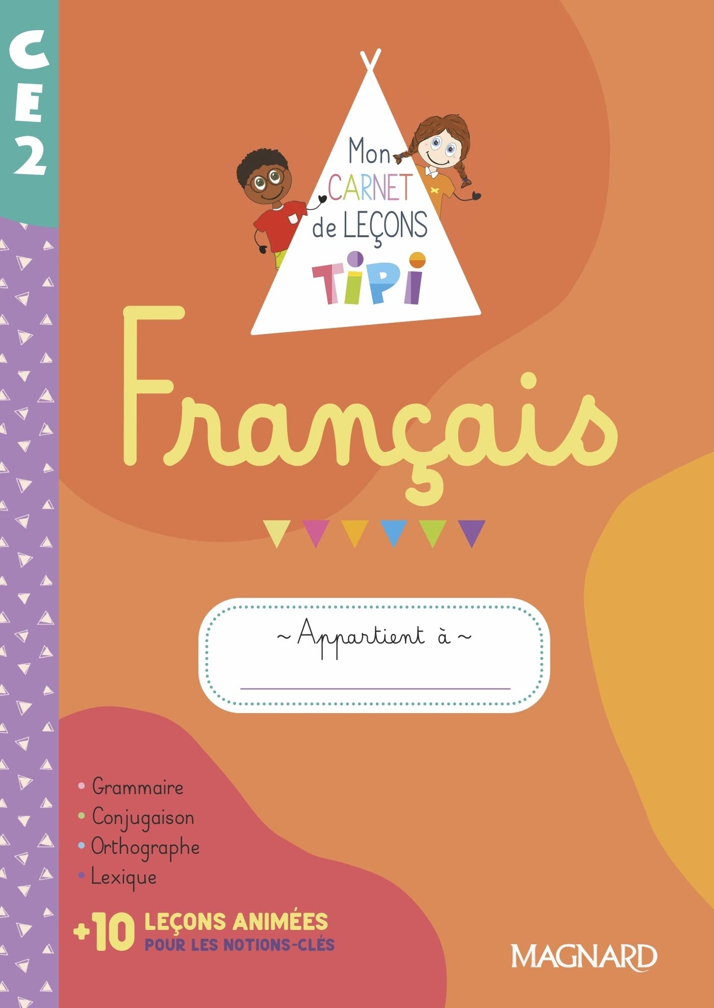 Tipi CE2 : Mon carnet de leçons de français (2022) - Cahier de l’élève book