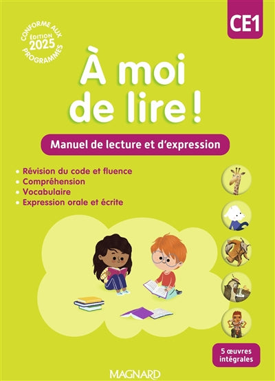 Product Image: A moi de lire ! CE1 : manuel de lecture et d'expression : conforme aux programmes