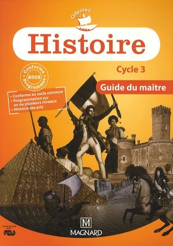 Histoire CE2, CM1, CM2 - Guide du maître - Collection Odysséo Professional & Reference Books