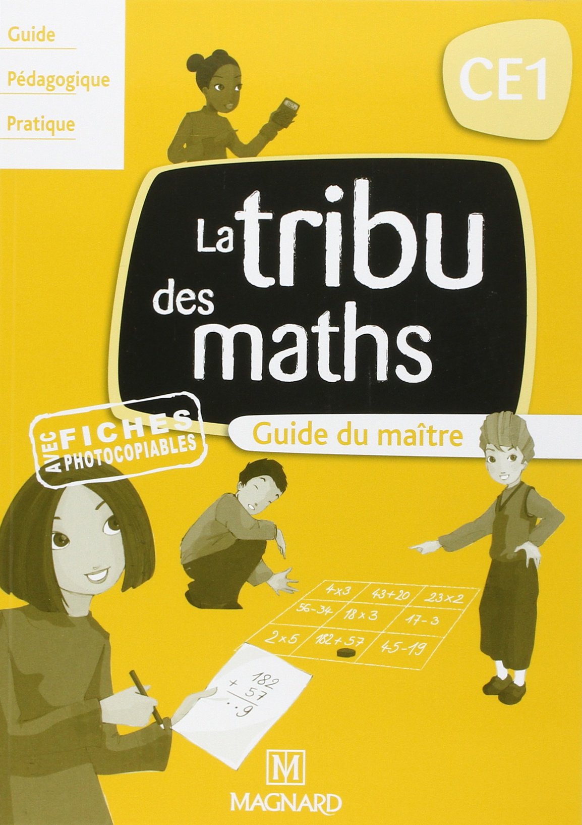 La tribu des maths CE1 - Guide du maître: Guide du maitre Professional & Reference Books