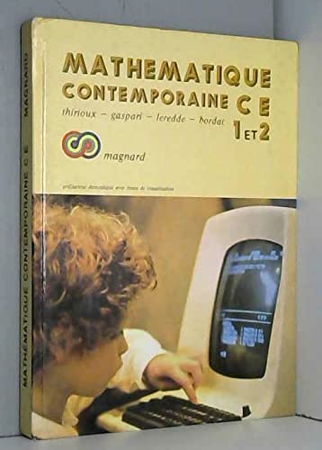 Mathématique contemporaine: Cycle élémentaire 1: et 2@ année book