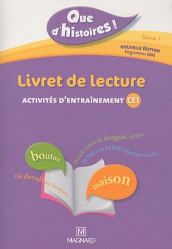 Que d'histoires ! CE1- Série 1 (2011) - Livret de lecture book