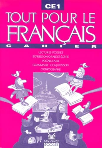 Tout pour le français, CE1 : cahier de l'élève book