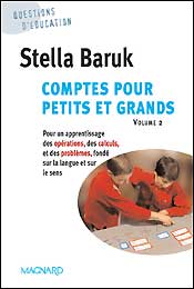 Comptes pour petits et grands. Vol. 2. Pour un apprentissage des opérations, des calculs et des problèmes, fondé sur la langue et le sens Professional & Reference Books