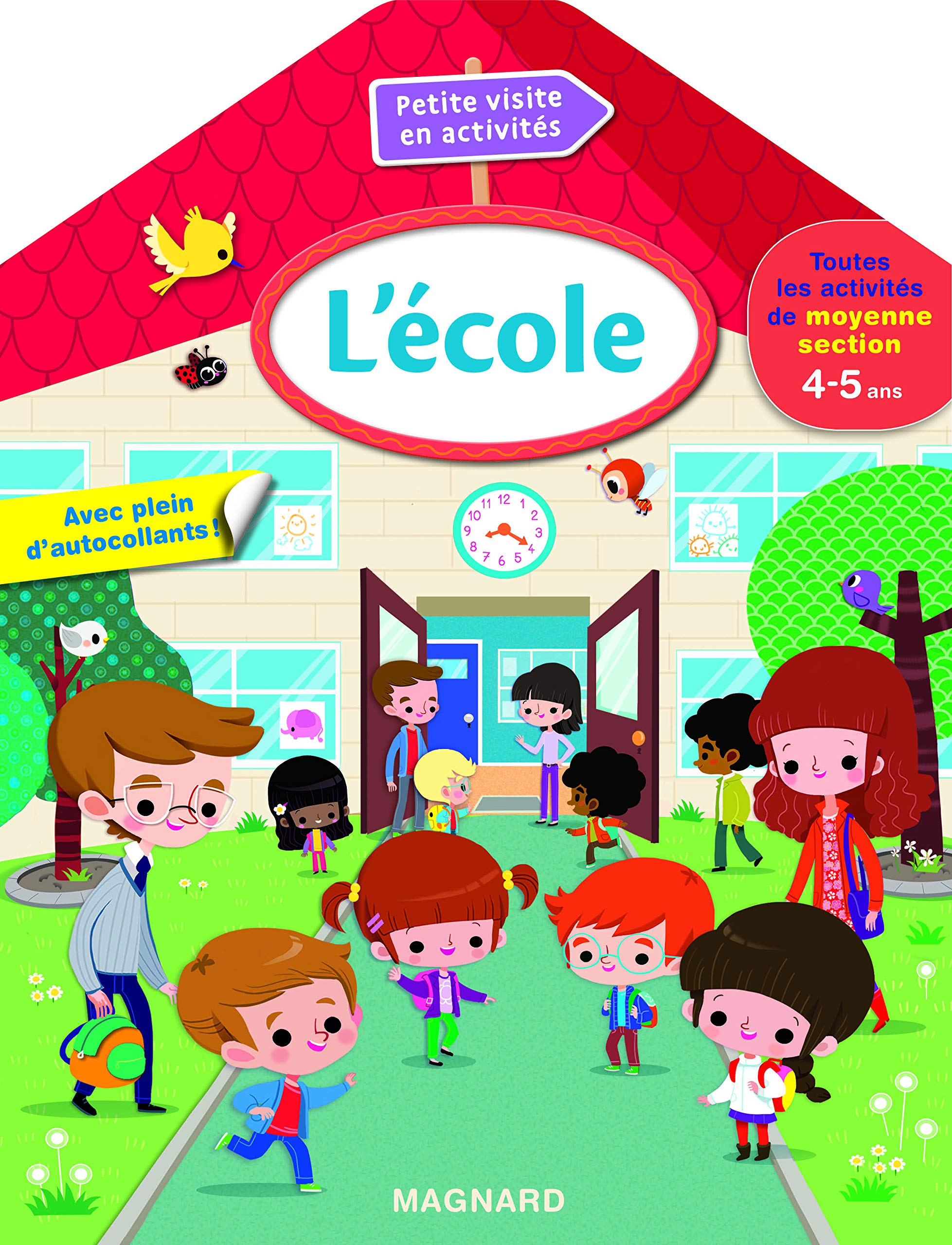 Petite visite en activités, L'école, MS book