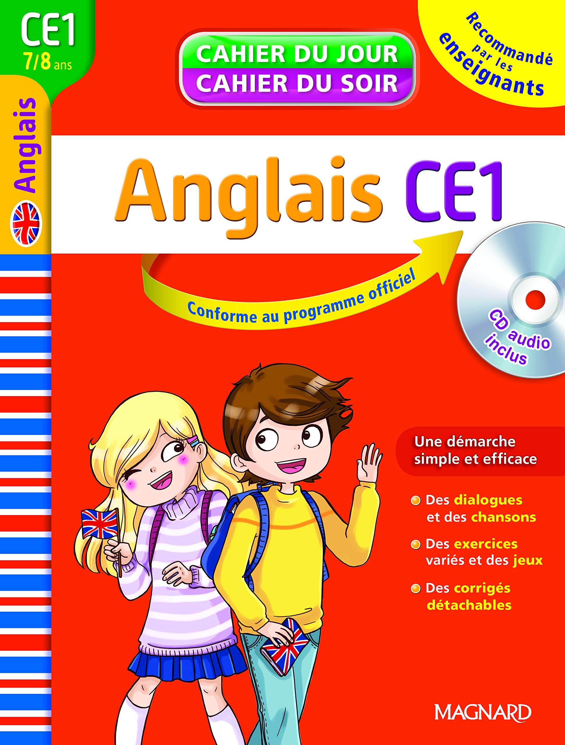 Cahier du Jour/Cahier du Soir Anglais CE1 book