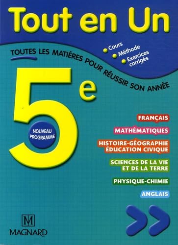 Tout en Un 5e book