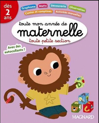 Toute mon année de maternelle toute petite section book