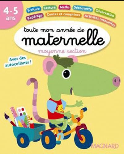 Toute mon année de maternelle moyenne section Books